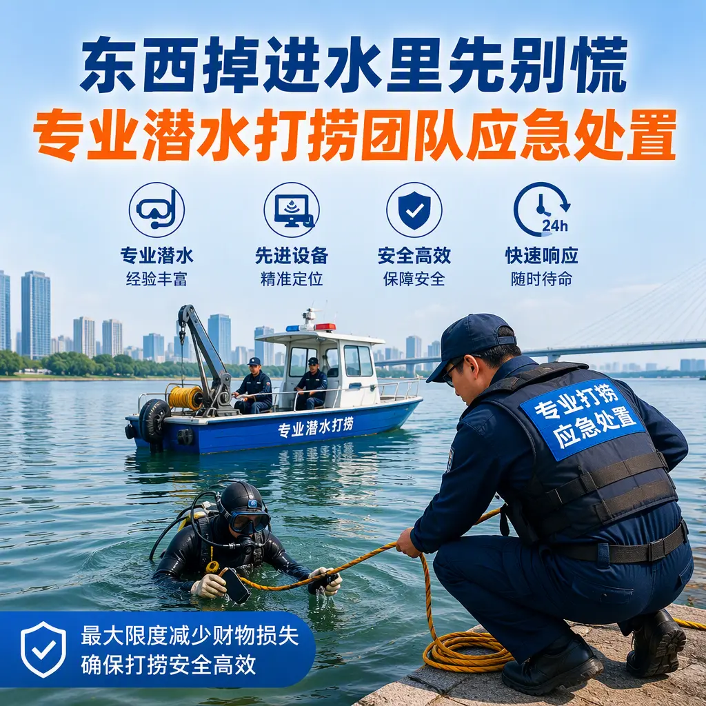 泽库东西掉进水里先别慌，专业潜水打捞团队应急处置